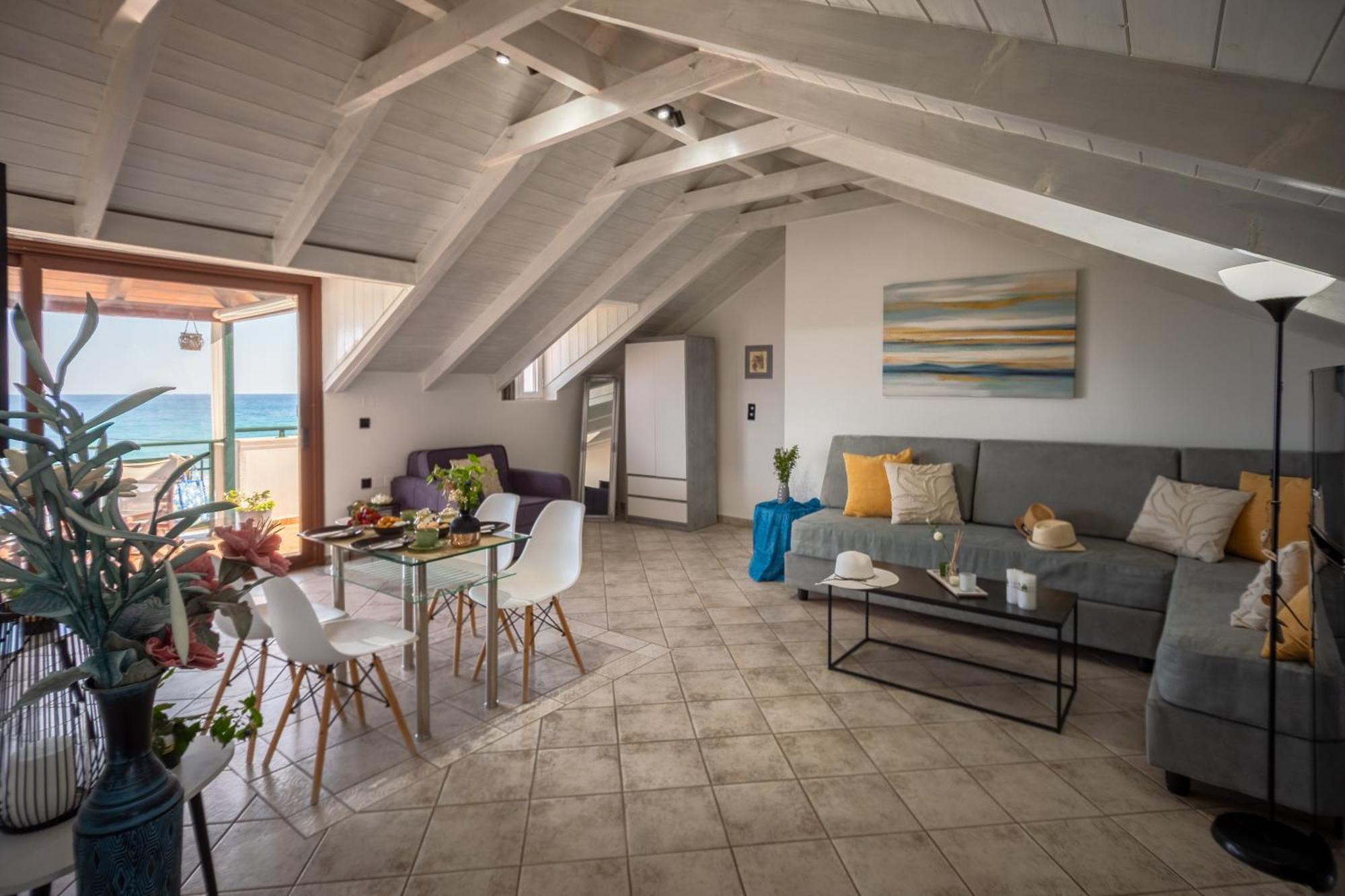 Tonias Houses - Thea House And Vrachos Attic Appartment アリカナス エクステリア 写真
